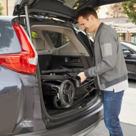 Graco Ready2Grow LX 2.0 Double Stroller w/ Bench Seat & Standing Platform, Clark