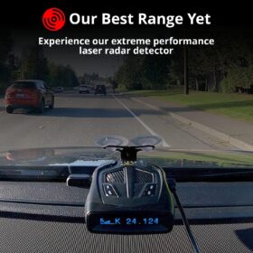 Whistler Titan High-Performance Radar & Laser Detector with GPS & 360° Maxx Coverage