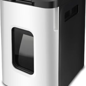 Aurora AU405MA Commercial Grade 400-Sheet Auto-Feed Micro-Cut Paper Shredder - P-5 High Security