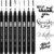 8-Piece Calligraphy Pen Set for Hand Lettering & Art - Premium Brush & Fine Tip Markers for Beginners & Pros
