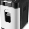 AURORA AU220MB 220-Sheet Auto-Feed High Security Micro-Cut Paper Shredder - P-5 Grade, 60 Min Run Time