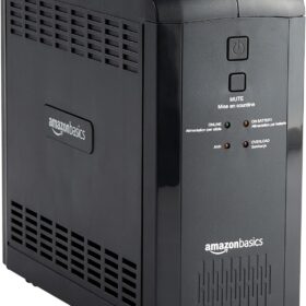Amazon Basics 1000VA/550W Uninterruptible Power Supply (UPS) - 9-Outlet Battery Backup & Surge Protector for Computers and Electronics