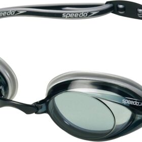 Speedo Unisex Adult Vanquisher 2.0 Performance Swim Goggles – Curved Lens Technology with Custom Fit