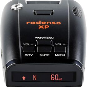 Radenso XP Radar and Laser Detector with GPS Lockout Technology – Ultra Long Range, False Alert Filtering, and Red Light/Speed Camera Alerts