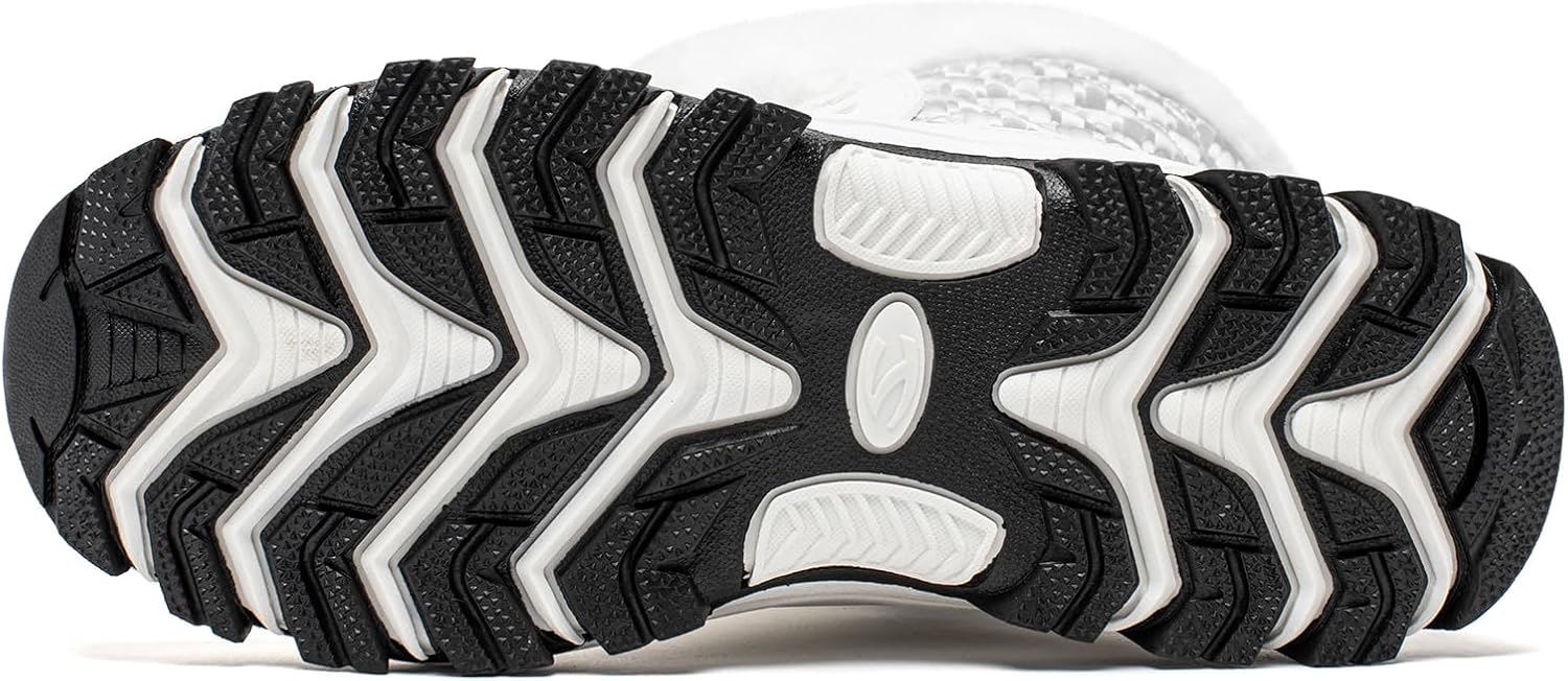 HOBIBEAR Women's Insulated Waterproof Winter Snow Boots, Cozy Fleece Lined Slip-On Warm Boots for Cold Weather & Deep Snow