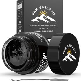 Gold-Graded Himalayan Shilajit Resin | Sun-Dried for 70 Days at 17,000ft | Potent Source of 85+ Minerals, Fulvic & Humic Acid for Peak Vitality, Energy & Strength (15g)