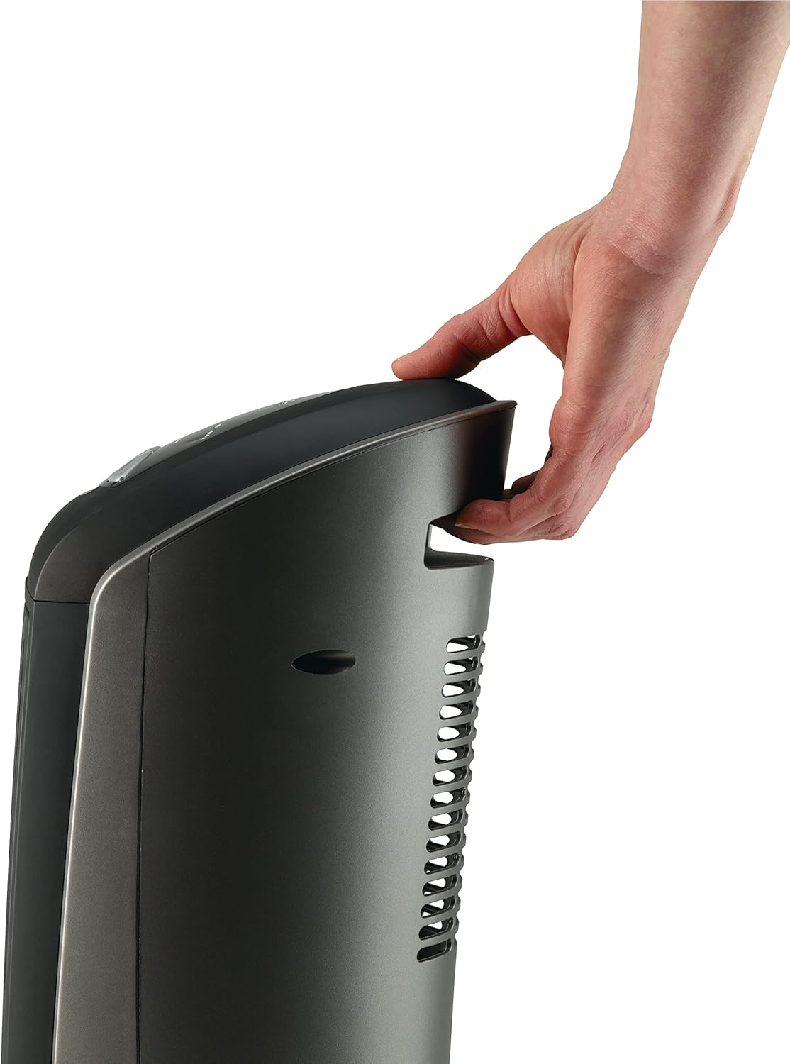 Lasko Ceramic Tower Heater for Large Rooms - 1500W Electric Space Heater with Thermostat, Remote, 7-Hr Timer & Oscillation - Portable Heater for Indoor Use in Bedroom and Living Room