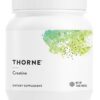 Thorne Creatine Monohydrate Powder | NSF Certified for Sport | 5g Micronized Formula for Muscle Growth, Power, & Cognitive Support | 90 Servings (Unflavored)