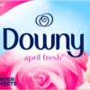Downy April Fresh Dryer Sheets – 240 Count Fabric Softener for Static Reduction & Long-Lasting Freshness