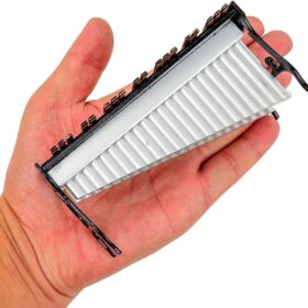 Handcrafted Miniature Xylophone Model with Case - 1:12 Scale Dollhouse Musical Instrument Replica, Collectible Puppet & Figurine Accessory
