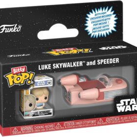 Funko Pop! Bitty Ride: Star Wars - Luke Skywalker & Speeder Vehicle Set
