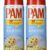 Pam Non-Stick Baking Spray with Flour - 2 Pack (5 oz Each) - Professional Kitchen Release for Cakes, Brownies & Muffins