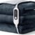 Warming Dreams Electric Throw Blanket: 8 Heat Levels & 9hr Auto-Off | Ultra-Soft Flannel, Machine Washable Heated Blanket for Cozy Comfort