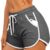 Aloodor Women's 2.5" Dolphin Running Shorts with Deep Pockets - Lightweight Athletic Workout Shorts with Drawstring