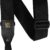 Ernie Ball Polypro Acoustic Guitar Strap - Black with Leather Ends (P05365)