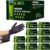 Inspire Heavy Duty Original Nitrile Disposable Gloves - 6Mil Black & 8Mil Orange - Industrial Grade, Latex & Powder Free, Mechanic & Food Safe
