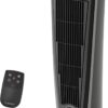 Lasko Ceramic Tower Heater for Large Rooms - 1500W Electric Space Heater with Thermostat, Remote, 7-Hr Timer & Oscillation - Portable Heater for Indoor Use in Bedroom and Living Room