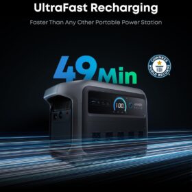 Anker SOLIX C1000 Gen 2 Portable Power Station | 2,000W Output, 1,024Wh LiFePO4 Battery & Ultra-Fast 49 Min Recharge