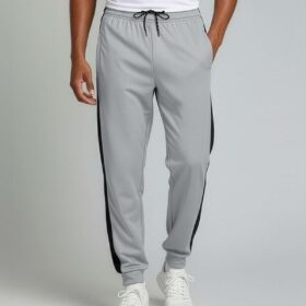 Real Essentials Men's 3-Pack Tech Mesh Athletic Joggers – Breathable Sweatpant with Pockets (Big & Tall Available)