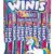 Winis Unicorn Chewy Candy Swirls - Cotton Candy Flavor Taffy - 4.3 Oz Bag (11 Count) - Soft Mexican Treats for Party Favors, Piñatas, and Snacking