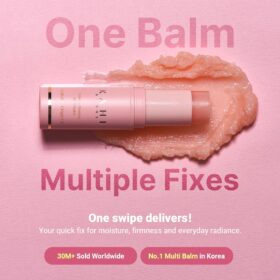 KAHI Multi-Balm Stick | PDRN Collagen Wrinkle Stick | Korean Skin Care for Face, Lips, Eyes, & Neck | Hydrating Makeup Base & Moisture Balm