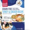 The Honest Kitchen Human Grade Whole Food Clusters – Grain Free Dry Cat Food with Turkey & Chicken (1 lb Trial Pouch)