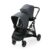 Graco Ready2Grow 2.0 Double Stroller - Converts to Bench Seat & Standing Platform, Accepts 2 Infant Car Seats, Rafa