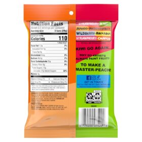 Laffy Taffy Fruit Combos - 3.5 Ounce Pack of Assorted Fruit Chewy Candy with Strawberry-Kiwi, Mango-Passionfruit, and Wildberry-Banana Flavors