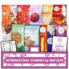 Global Treats Explorer Box: International Snack Sampler with Japanese, Korean & European Candies – Unique Travel Gift & Foodie Experience
