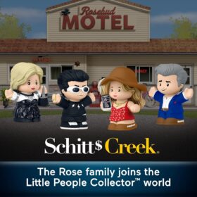 Fisher-Price Little People Collector Schitt’s Creek TV Series Figure Set – Special Edition Rose Family 4-Pack