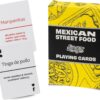 Lingo Mexican Street Food Playing Cards – Culinary Recipe Deck & Standard 54-Card Game Set