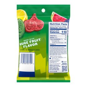 JOLLY RANCHER Sour Gummies - Assorted Fruit Flavored Chewy Candy, 6.5 oz Bag