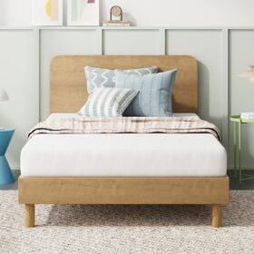 Novilla 6 Inch Twin Mattress – Cooling Gel Memory Foam Bed Mattress with Breathable Knitted Cover, Pressure Relief & CertiPUR-US Certified for Kids & Guest Rooms