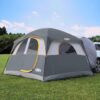 UNP 6-Person SUV Camping Tent – 10' x 9' Instant Tailgate Shelter with Rainfly & Vehicle Sleeve