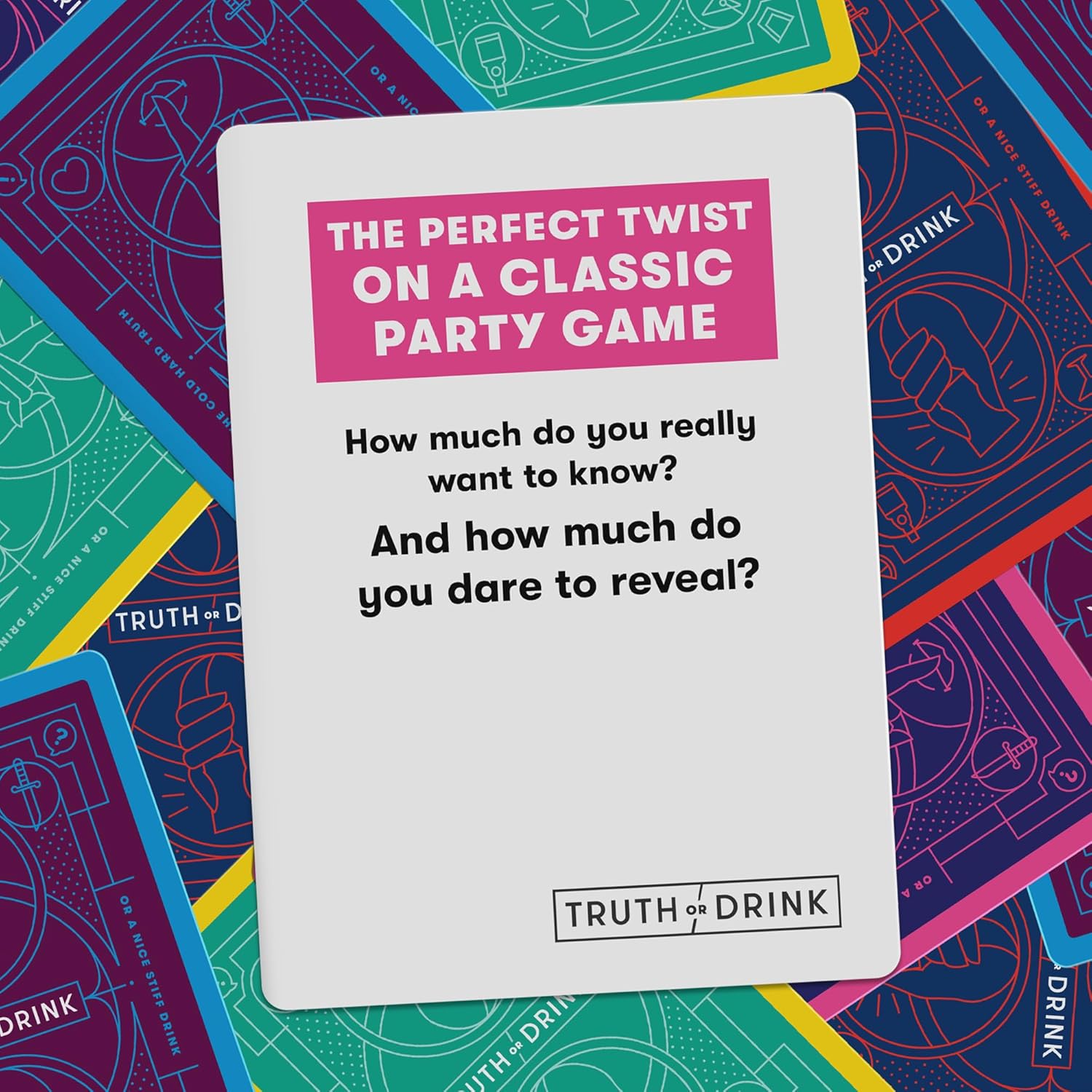 Truth or Drink The Adult Party Game | The Viral Sensation with 410+ Questions | Perfect for Game Night, Parties & Revealng Your Friends' Secrets
