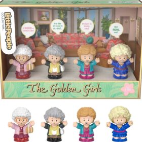 Little People Collector The Golden Girls Special Edition Figure Set – Blanche, Rose, Dorothy & Sophia – Adult Collectible