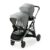Graco Ready2Grow LX 2.0 Double Stroller w/ Bench Seat & Standing Platform, Clark