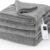 Sunbeam Royal Luxe Heated Blanket in Microplush | 12-Hour Auto-Off & 12 Heat Settings | Fast-Warming, Machine Washable Electric Throw for Full-Size Beds, Dove Gray