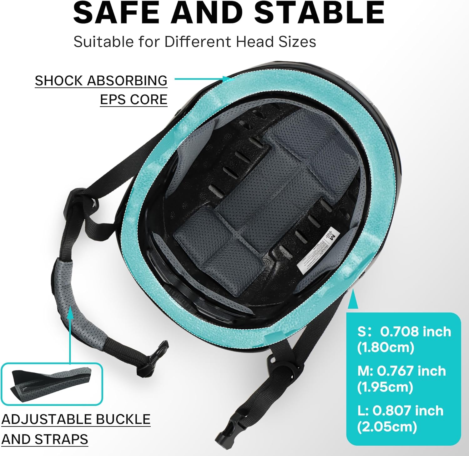 VOLT+ LED Bike Helmet for Adults – USB Rechargeable Safety Helmet with Front & Rear Lights, Adjustable Dial Fit for Urban Commuting, Road Cycling, and Skateboarding