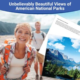 American National Parks Postcards - 15 Pack 4x6 Premium Nature Photography, Unique Greeting Cards for Framing, Hiking & Outdoor Gifts