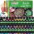 U.S. Art Supply 24-Color Outdoor Acrylic Paint Set with 7-Piece Brush Kit – 2oz Weatherproof Bottles for Canvas, Rocks, and Wood