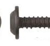 50Pcs #10 x 1" Black Phillips Trim Screws with 15/32" Washer – GM OEM Spec Rust-Proof Automotive Fasteners for Body Panels, Bumpers & Interior Trim