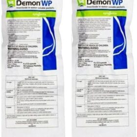 Syngenta Demon WP Insecticide - Professional Cypermethrin 40% Pest Control (Makes 4 Gallons)