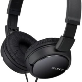 Sony MDR-ZX110 ZX Series Wired On-Ear Headphones – Lightweight Design with Swiveling Earcups & Powerful Sound