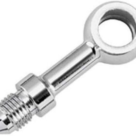 Goodridge 12mm Straight Chrome Banjo Bolt Fitting for Harley Davidson XL Sportster (2004-2011)