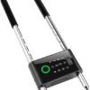 Aurosmart Smart Padlock with Long Adjustable Shackle - Heavy Duty Keyless U-Lock with Fingerprint, Keypad, App Control & Anti-Theft Weatherproof Design for Bikes, Gates, and Storage