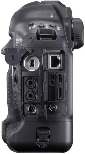 Canon EOS-1D X Mark III Professional DSLR Camera Bundle (Renewed) - Body Only with 4K Monitor, Dual CFexpress Cards, Pro Audio Kit, 3 Batteries, Lighting & Case