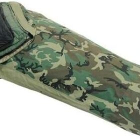 Tennier US Military Issue 4-Piece Modular Sleep System - Extreme Cold Weather Sleeping Bag with Waterproof Gore-Tex Bivy Cover (Rated to -50°F)