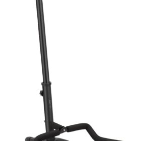 Amazon Basics Folding A-Frame Guitar Stand – Universal Height Adjustable for Acoustic, Electric, Bass & Banjo