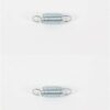 2-Pack Heavy Duty Extension Spring - 63 inch x 2.05 inch - Direct Replacement for Hydro-Gear 52401